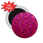 Polka Dot Sparkley Jewels 1 2.25  Button Magnet (100 pack)