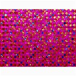 Polka Dot Sparkley Jewels 1 Canvas 36  x 48  (Unframed)