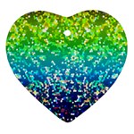 Glitter 4 Heart Ornament