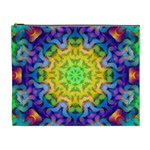 Psychedelic Abstract Cosmetic Bag (XL)