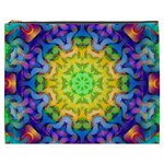 Psychedelic Abstract Cosmetic Bag (XXXL)