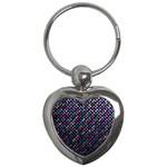 Polka Dot Sparkley Jewels 2 Key Chain (Heart)