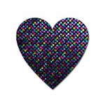 Polka Dot Sparkley Jewels 2 Magnet (Heart)