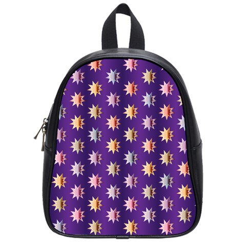 Flare Polka Dots School Bag (Small) from UrbanLoad.com Front