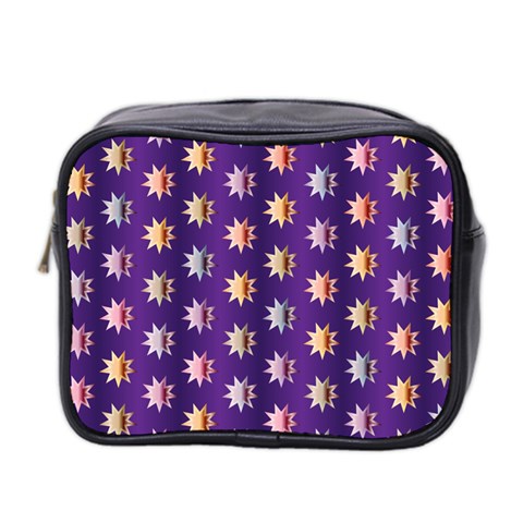 Flare Polka Dots Mini Travel Toiletry Bag (Two Sides) from UrbanLoad.com Front