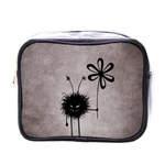 Evil Flower Bug Vintage Mini Travel Toiletry Bag (One Side)