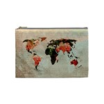 Vintageworldmap1200 Cosmetic Bag (Medium)