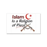 Islam Is a Religion of Piece Sticker Rectangular (100 pack)