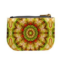 Red Green Apples Mandala Coin Change Purse from UrbanLoad.com Back