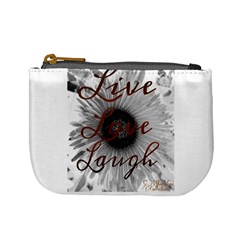 Live love laugh Coin Change Purse from UrbanLoad.com Front