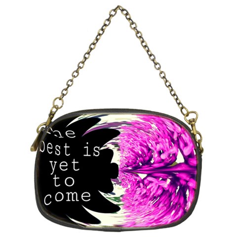 The best is yet to come Chain Purse (Two Sided)  from UrbanLoad.com Front