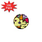 Fighting The Fog 1  Mini Button (100 pack)