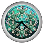 Grailcode2 Wall Clock (Silver)