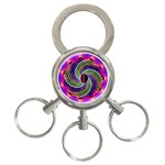 Infinity 3-Ring Key Chain