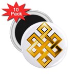 Endless Knot gold 2.25  Magnet (10 pack)