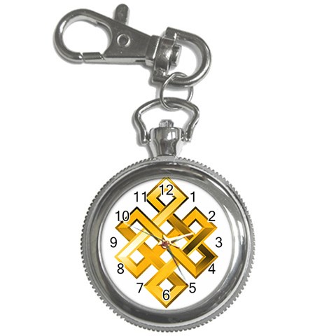 Endless Knot gold Key Chain Watch from UrbanLoad.com Front