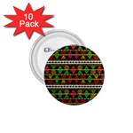 Aztec Style Pattern 1.75  Button (10 pack)