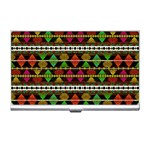 Aztec Style Pattern Business Card Holder
