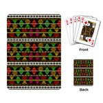 Aztec Style Pattern Playing Cards Single Design