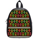 Aztec Style Pattern School Bag (Small)