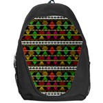 Aztec Style Pattern Backpack Bag