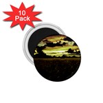 Dark Meadow Landscape  1.75  Button Magnet (10 pack)