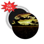 Dark Meadow Landscape  2.25  Button Magnet (100 pack)