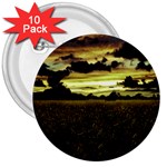 Dark Meadow Landscape  3  Button (10 pack)