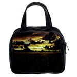 Dark Meadow Landscape  Classic Handbag (Two Sides)