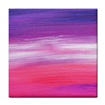 Abstract In Pink & Purple Ceramic Tile