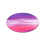 Abstract In Pink & Purple Sticker 100 Pack (Oval)