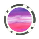 Abstract In Pink & Purple Poker Chip