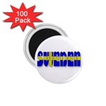 Flag Spells Sweden 1.75  Button Magnet (100 pack)