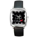 Your own Image Square Metal Watch