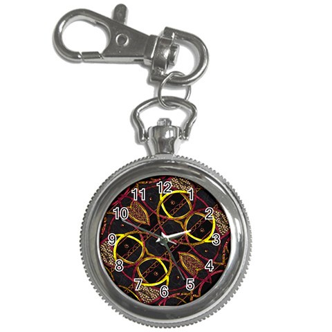 Luxury Futuristic Ornament Key Chain Watch from UrbanLoad.com Front