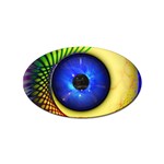 Eerie Psychedelic Eye Sticker (Oval)