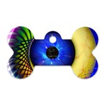 Eerie Psychedelic Eye Dog Tag Bone (Two Sided)