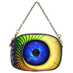 Eerie Psychedelic Eye Chain Purse (Two Sided)  from UrbanLoad.com Front