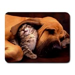 Cat And Dog Small Mousepad
