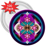 Sacred Heart 3  Button (100 pack)