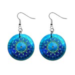 Synchronicity 1  Button Earrings