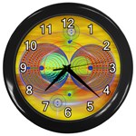 Trust Wall Clock (Black with 12 white numbers)