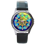 Unconditionality Round Metal Watch