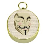 We The Anonymous People Gold Compass