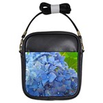 Blue Hydrangea Girl s Sling Bag