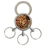 Tiger Eye 3-Ring Key Chain