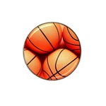 Basketball Hat Clip Ball Marker (4 pack)