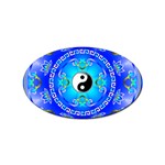 YinYang Sticker Oval (10 pack)