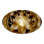 OM Lotus Magnet (Oval)