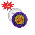 OM mandala 1.75  Button (100 pack) 